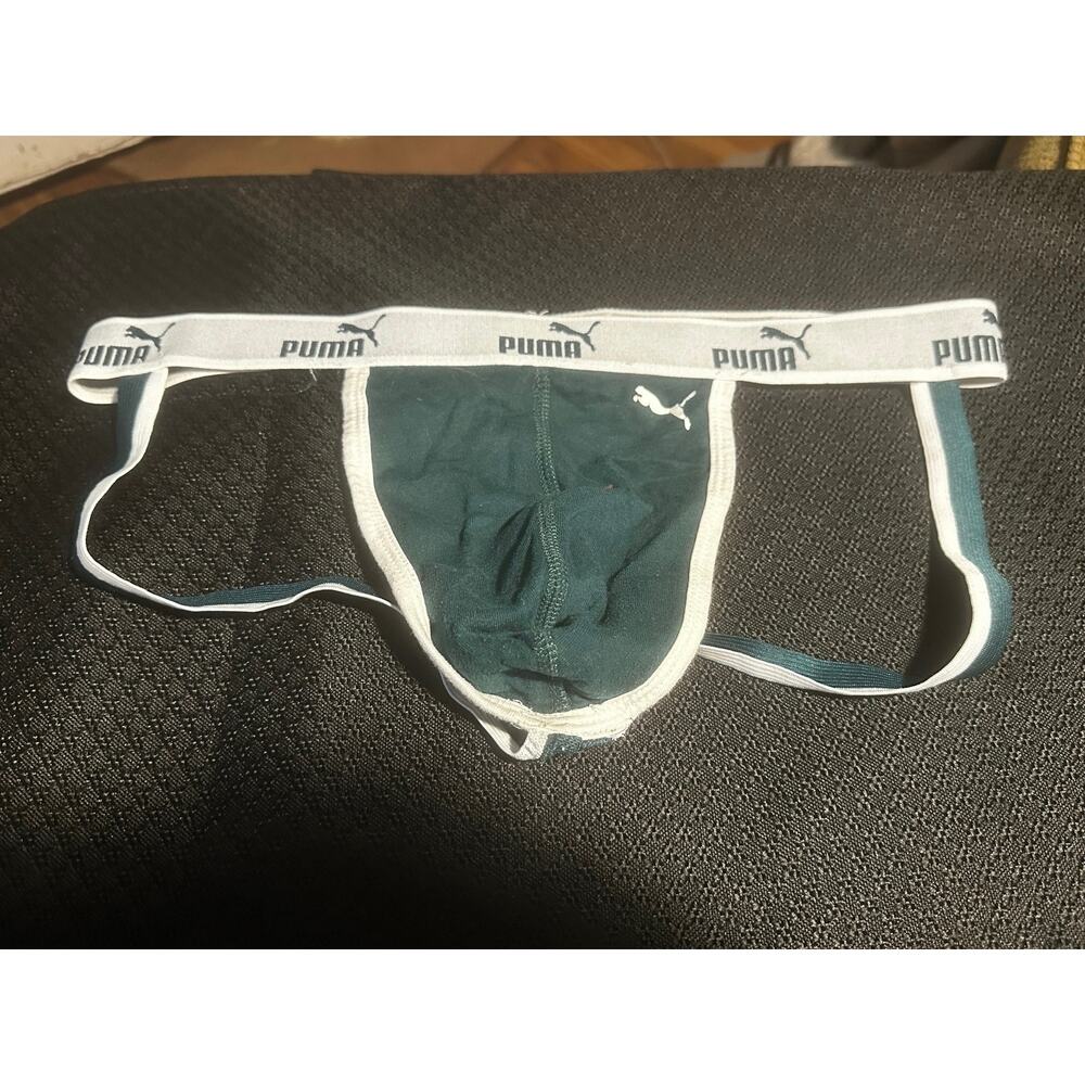 Puma Jock Strap Men’s Athletic Underwear Green Size XL